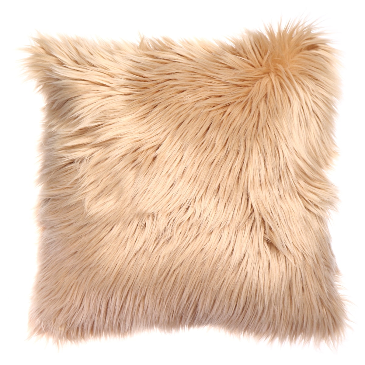 Faux Fur Throw Pillow Covers Cushion Covers Luxury Soft Decorative