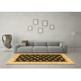 thumbnail image 3 of Ahgly Company Indoor Rectangle Oriental Brown Modern Area Rugs, 5' x 8', 3 of 4