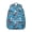 Sky-blue-59, variant on aesthetic hedgehog design school backpack with forest and floral cartoon scene, breathable and adjustable straps, waterproof oxford material, great for Student' school and travel