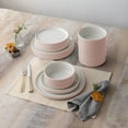 thumbnail image 2 of Noritake ColorTex Stone Black 12-Piece Dinnerware Set, Service for 4, 2 of 7