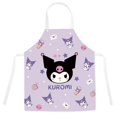 thumbnail image 1 of Delantal Sanrio Home Hello Kitty Kuromi Cinnamoroll Studio Craft Class Farm Game cocina hornear delantal a prueba de grasa, 1 of 4