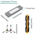 thumbnail image 5 of Replacement Parts for Ozmo T8/T8 /N8/N8 Robot Vacuum Cleaner Main Brush Side Brush Filter, 5 of 5