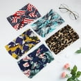 thumbnail image 5 of Baberdicy Head Wraps for Women's Hair European and American Printed Floral Headband Double Layer Wide Edge Headband Hair Adornment Sports Headband Headwraps Camouflage, 5 of 7