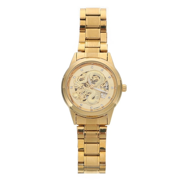 Reloj de pulsera para hombre, reloj de acero inoxidable, reloj de negocios resistente al agua para hombre