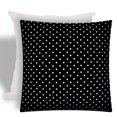 thumbnail image 1 of Joita Housse de Coussin à Fermeture Éclair avec Insert - Tissu Noir, 1 of 2