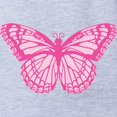 thumbnail image 2 of CafePress - Butterfly Pink - Cute Infant Baby Football Bodysuit, 2 of 3