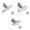 thumbnail image 2 of Snack Sealing Clips Stainless Steel Food Clips Seal The Coffee Beans Seal Food Storage Bags Food Saver Travel Kitchen Gadgets, 2 of 7