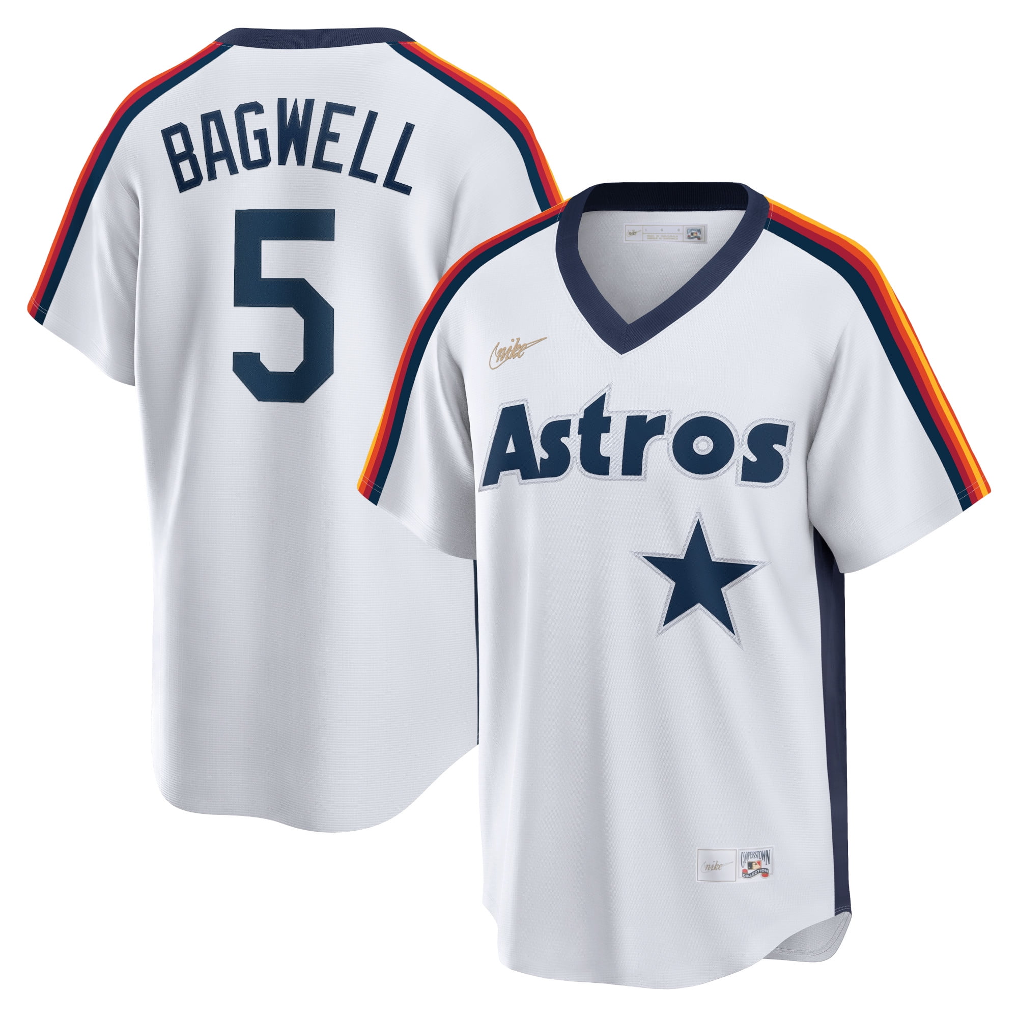 Men's Nike Jeff Bagwell White Houston Astros Home Cooperstown Collection  Logo Player Jersey - Walmart.com