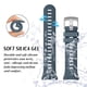 thumbnail image 5 of Watbro Compatible Con Garmin Forerunner 45S Band Correa De Repuesto Deportiva De Silicona Suave Correa De Fitness Pulsera Para Reloj Inteligente Garmin Forerunner 45S, 5 of 5