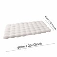 thumbnail image 3 of Fluffy Plush Rug, Floor Decor for Living Room, White Room Decor, Cute Room Decor, 24X16 Inch Soft Bubble Textured Mat for Indoor Floor and Space Decoration, 3 of 5