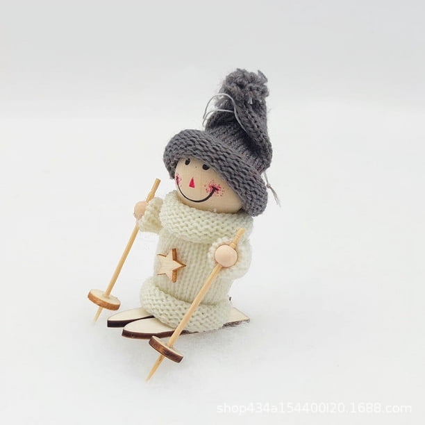 Colgante de Trineo Navideño Xihbxyly Decoración Navideña
