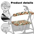 thumbnail image 5 of HELLHERO Retro Countryside Butterfly Floral Seat & Back Cover Machine Washable Dust Proof Backrest Covers & Stain Proof for Easy Install, 5 of 7