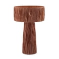 thumbnail image 3 of Shelby Rafia Brick Red Table Lamp, 3 of 9