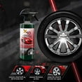 thumbnail image 2 of X10 Wheel and Tire Cleaner (16 oz) - Removes Brake Dust, Oil, Dirt, & Light Corrosion | Non-Acid Tire and Wheel Cleaning Spray - Safe on Most Rim Finishes of Car, Motorcycle, RV & Trucks (Made in USA), 2 of 6