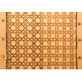thumbnail image 1 of Ahgly Company Indoor Rectangle Abstract Orange Modern Area Rugs, 2' x 5', 1 of 4