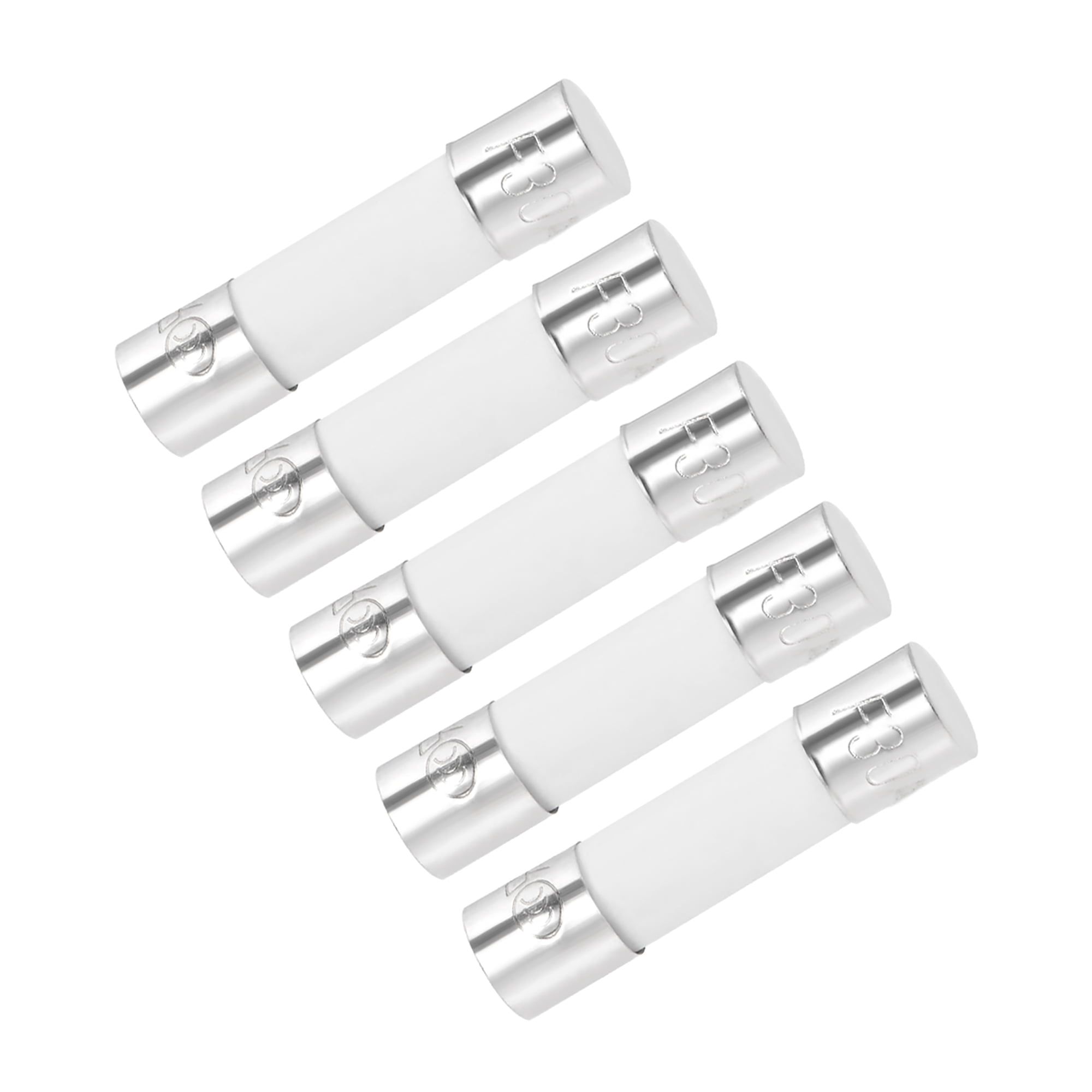 Automotive Cartridge Fuses 30A 250V 5x20mm Ceramic Fast Blow