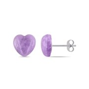 Tangelo 14 Carat T.g.w. Heart-cut Amethy