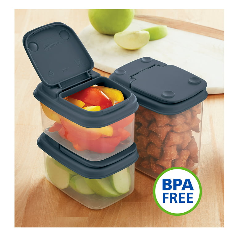 12 Pack] Small Stackable Snack Containers - Small Food Containers