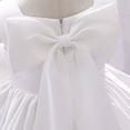 thumbnail image 6 of Flower Baby Girl Dress Wedding Bowknot Pageant Birthday Party Prom Gown, 12M-5T, 6 of 7