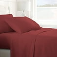 thumbnail image 1 of ienjoy Home Ultra Soft 4 Piece Sheet Set, California King, Burgundy, 1 of 5