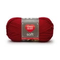 thumbnail image 2 of (6 pack) Red Heart® Soft™ #4 Worsted (Medium) Acrylic Yarn, Really Red 5oz/142g 256 Yards, 2 of 9