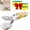 Yellow * 1, variant on Stainless Steel Bear Pancake Griddle Clip, 2-in-1 Cute Bear Spatula Tongs with Locking Clip, Multifunctional Food Turner & Clamp for Steak, Eggs, Pancake, Multi-Use Kitchen Gadget (Yellow * 1)