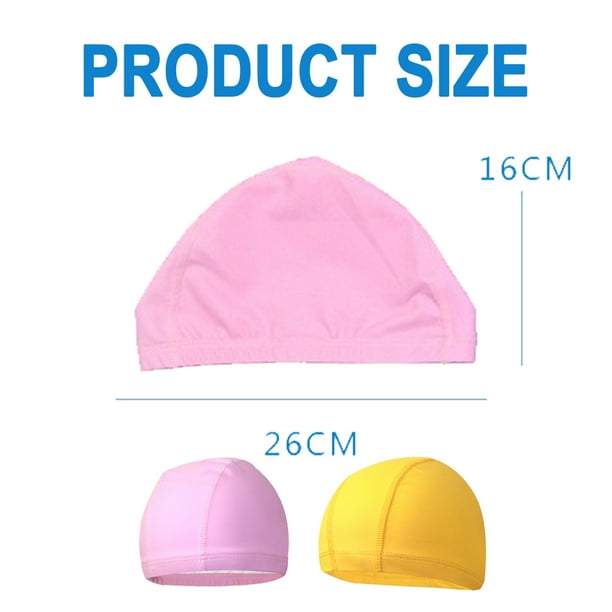 Pack De 2 Gorros De Natación Unisex - Spandex/Poliester, Elásticos, Para Adultos Y Niños, Piscina, Mar, Deporte