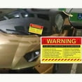 thumbnail image 5 of No Parking Warning Stickers for Car Window 5*8inch You Are Illegally Parked Signs Parking Violation Tow Away Stickers For Vehicles 50Pcs, 5 of 6