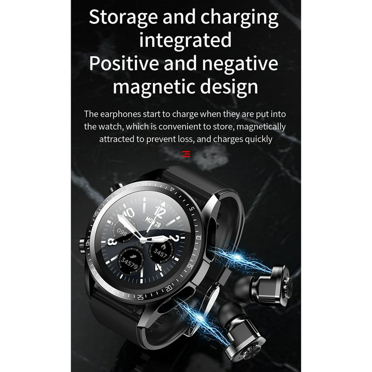 Wireless Earbuds Fitness Tracker With Music Storage Smart