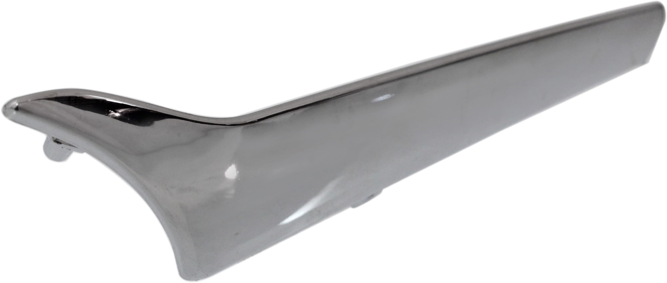 Grille Trim Compatible with 2012-2014 Hyundai Accent Right Passenger Chrome