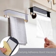 thumbnail image 4 of No Drilling Wall Mounted Home Bathroom Storage Rack Towel Holder Kitchen Hanger-zzy, 4 of 5