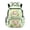Butterfly Gingham Print, variant on Dinosaur Neon Lightning Bolt Pattern Lightweight Casual Daypack for Travel Middle School, multi-tasche Portable 600D Polyester School Bag