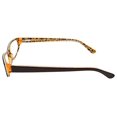 thumbnail image 2 of Calabria Viv 725 Designer Reading Glasses in Brown-Leopard ; +1.50, 2 of 5