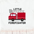 thumbnail image 4 of Inktastic Red Fire Little Firefighter Girls Toddler Dress, 4 of 5