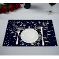 thumbnail image 1 of Mantel individual ABPHQTO Deer Lights Leaves 30x45 cm Juego de 2, 1 of 2