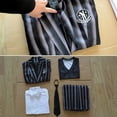 thumbnail image 3 of Disfraz Addams BANYUO para Niños uniforme escolar Halloween, 3 of 4