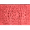 thumbnail image 1 of Ahgly Company Indoor Rectangle Oriental Red Industrial Area Rugs, 7' x 9', 1 of 4