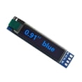 thumbnail image 3 of Seitruly Módulo OLED GND SSD 1306 3,3 V-5V tablero de pantallas de alta definición equipo de visualización programable pantallas LCD autoluminosas Electrónica Azul, 3 of 6