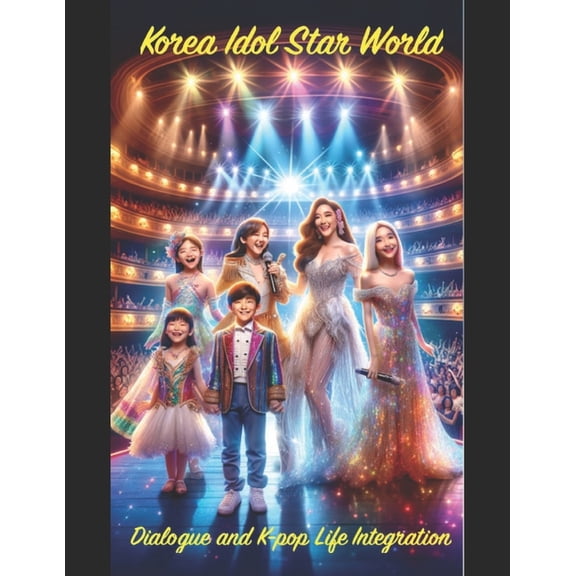 Korea K-Pop Idol Star World: Dialogue and K-pop Life Integration, (Paperback)