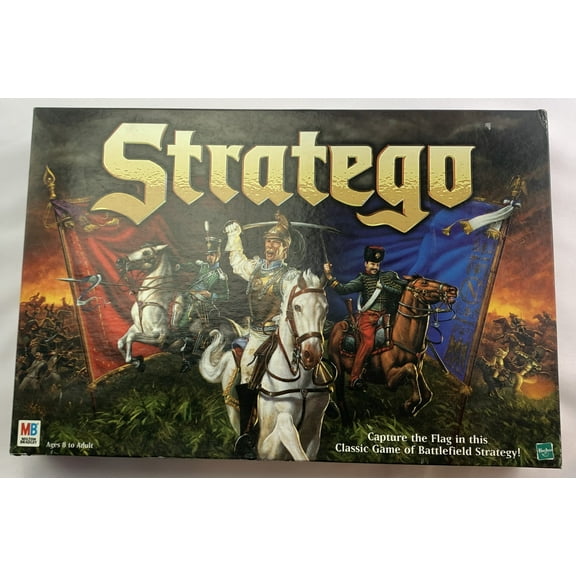 Pre-Owned Stratego Board Game 1999 Milton Bradley Complete Great Condition