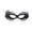 B002- Black (Skull Hand), variant on Scary Halloween Mask with Flower Beads and Black Beads, 10X4.7 Inch Half Mask for Couples, Perfect for Halloween Party and Dress Up, Eye Mask for Women and Men, Masquerade Party