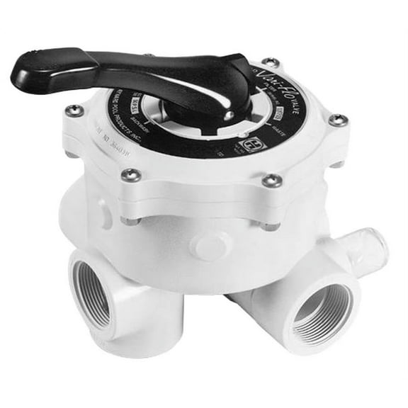 Hayward SP0710XALL Pro Series 1-1/2" Vari-Flo Side-Mount White Control Valve