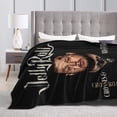 thumbnail image 5 of Jellys Music Rolls Blanket Flannel Fleece Blanket Ultra Soft Lightweight Throw Blanket for Bed Couch Living Room 60"x50", 5 of 6