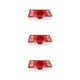 thumbnail image 1 of Vogacara Golf Putting Cup Floor Plastic Practice Hole Cover Golfer Trainer Golf Skill Training Aid Home Office Yard Sports rojo 3piezas Vogacara CBP189034, 1 of 6