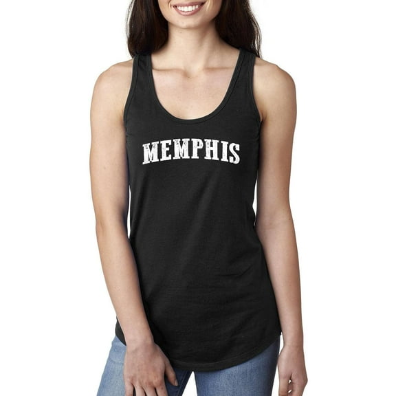 MmF - Women's Racerback Tank Top, up to Women Size 2XL - Memphis