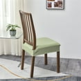 thumbnail image 2 of Holloyiver Waterproof Seat Covers for Dining Room Chairs Covers Dining Chair Cover Kitchen Chair Covers, Removable Washable Anti-Dust Chair Seat Cushion Slipcovers,17"D x 17"W x 3"H, 2 of 8