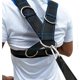 thumbnail image 3 of Resistance Band Set for Running, Resistance Bungee Band, Running Belt for Speed, Strength and Endurance Training, Blue & Black, 3 of 5