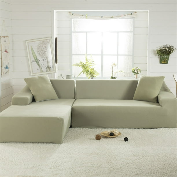 4 Seat Slipcovers L Shaped Sofa Cover, Furniture Protectors For Sectional Sofas