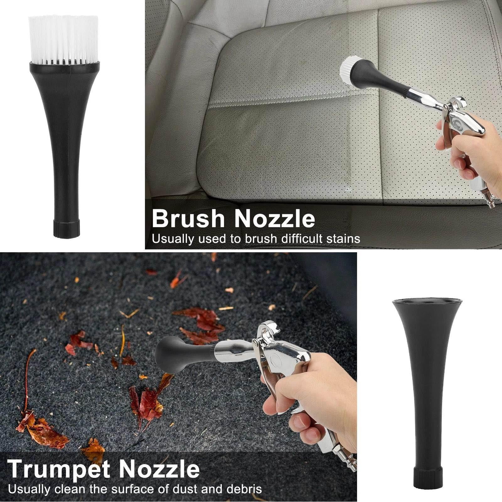 APPLAYERR 360° Rotating Tip Air Blow Gun Lightweight Structure For Auto Detailing Convertible Top Blanket Surface Care