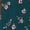 Dark Teal Pink Floral, variant on Women's Sleeveless Floral Print A Line Casual Summer Dress with Pockets